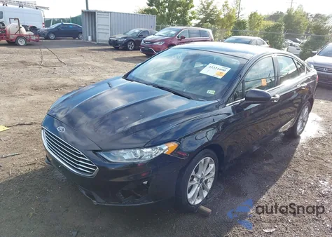 2019 Ford Fusion Se z USA, uszkodzony, nr VIN 3FA6P0HD7KR203411